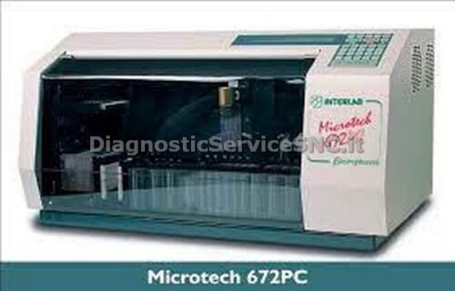 Strumento Microtech 648 ISO Interlab x elettroforesi