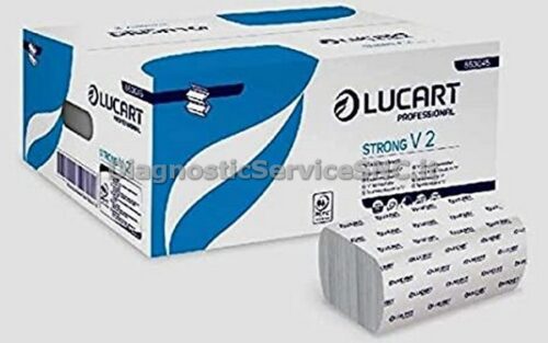 Asciugamani piegati a V 2 veli 20x190  3000 pz