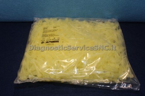 Puntali gialli tipo eppendorf 1.000 pz