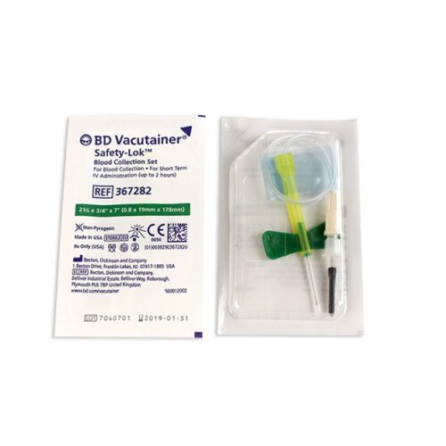 Vacutainer BD Safety-Lok 21 G 200 pz