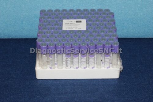 Vacumed k3 EDTA 3 ml tappo viola 100 pz
