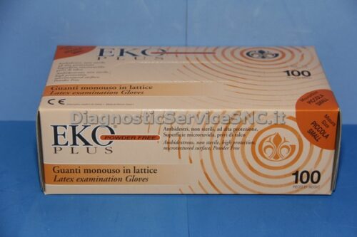 EKO powder free gloves size S (100 pcs)