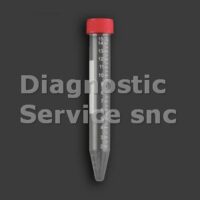 Prov. tipo Falcon 15 ml conica polipropilene tappo rosso sterile 1700 pz