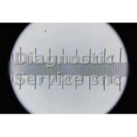 Vetrino micromet, 2 scale (1mm-100 10mm-100)